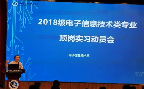 電子信息技術(shù)系技術(shù)類專業(yè)頂崗實習動員會 開啟信息技術(shù)咨詢服務實踐新篇章